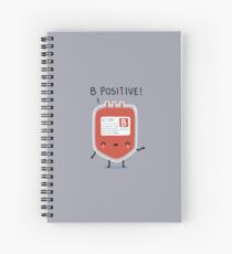 B positive Spiral Notebook