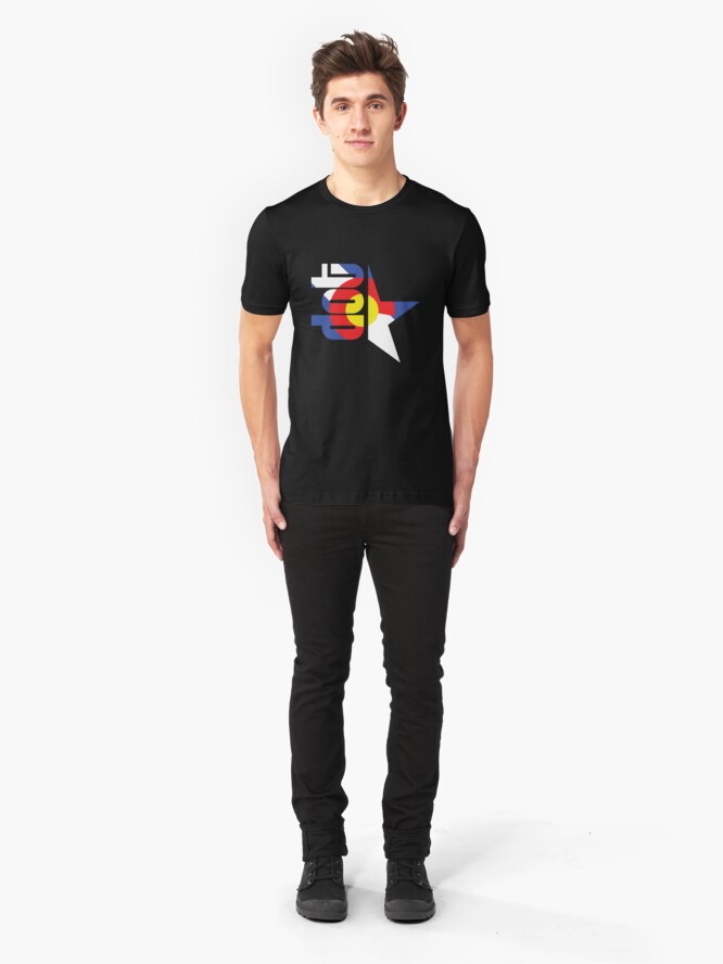 Alternate view of DotStar Studios x Colorado Love Slim Fit T-Shirt