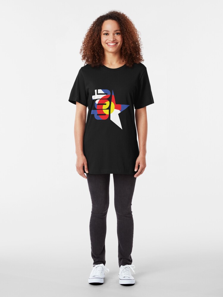 Alternate view of DotStar Studios x Colorado Love Slim Fit T-Shirt