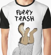 Furry Trash - German Shepherd Graphic T-Shirt