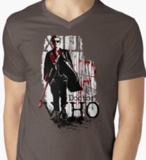 WHO Men's V-Neck T-Shirt