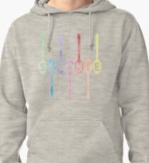Spoonie Spoons Watercolor Pullover Hoodie