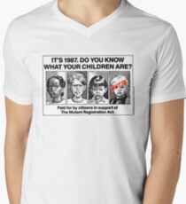 Mutant Advert Men's V-Neck T-Shirt