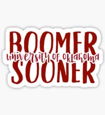 University of Oklahoma - Style 9 Sticker