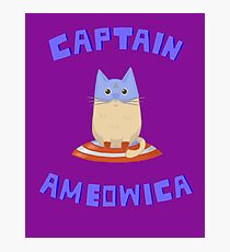 Captain Ameowica Photographic Print