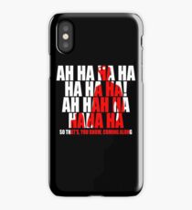 Dr Horrible Laugh iPhone Case/Skin