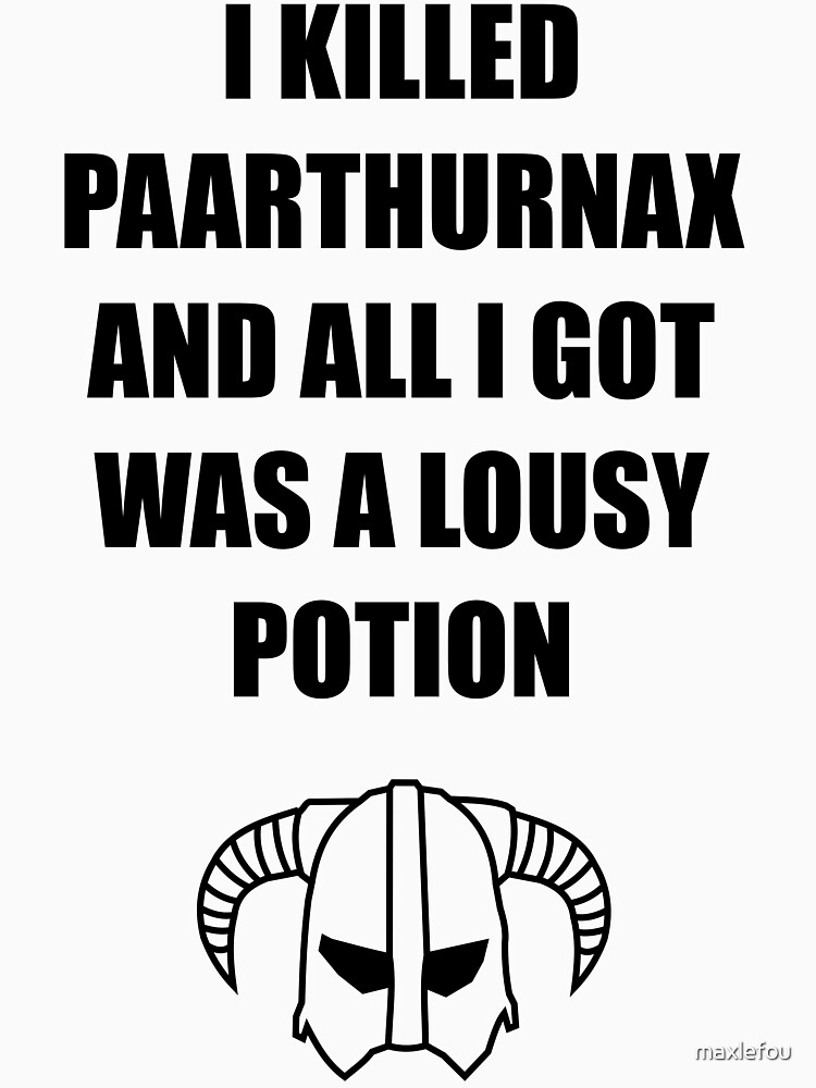 « Skyrim - I killed Paarthurnax » par maxlefou