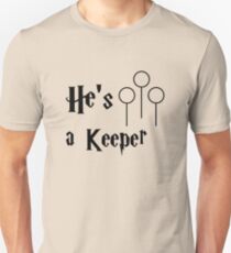 He is a Keeper Unisex T-Shirt