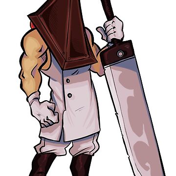 Pyramid Head Sticker for Sale by SpicySav