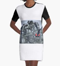 Vestido camiseta Major Mitchell Black & Red Cockatoos