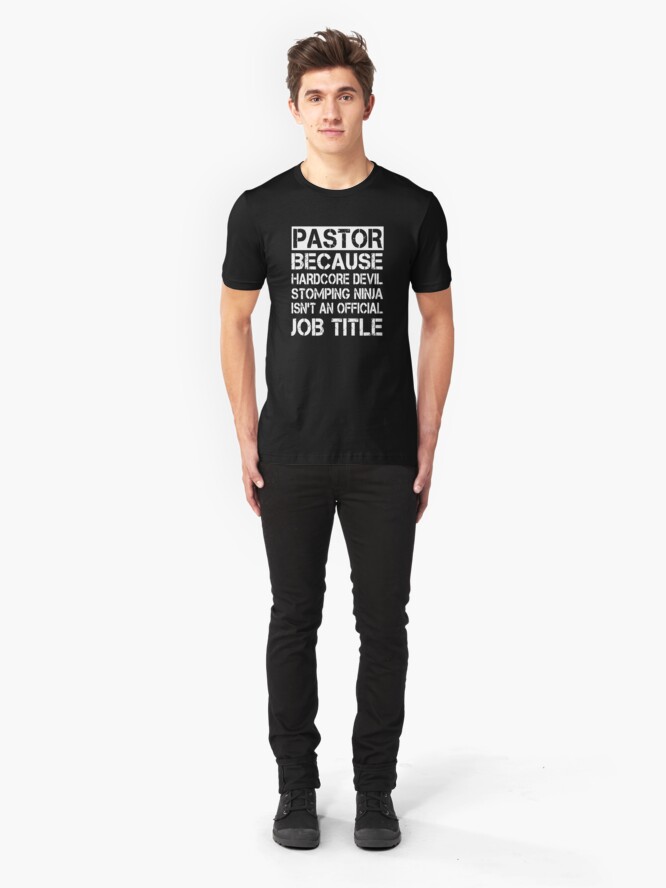 pastor ninja shirt