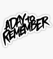 A DAY TO REMEMBER LOGO 1 Sticker