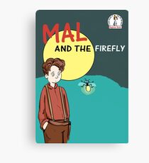 Mal and the firefly Canvas Print