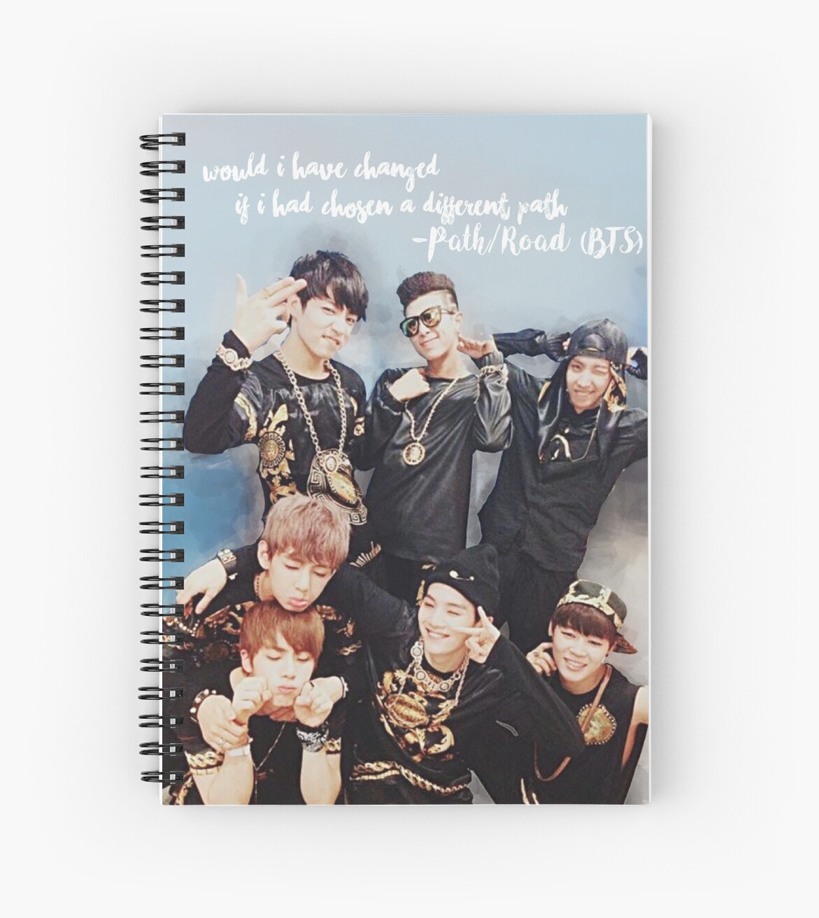 "BTS No More Dreams Era" Spiral Notebooks by Yuki876578 ...