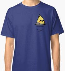 Too Many Birds! - Yellow Cockatiel Classic T-Shirt