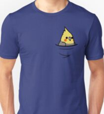 Too Many Birds! - Yellow Cockatiel Unisex T-Shirt