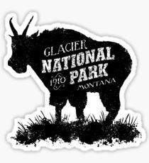 Glacier National Park Goat Sticker