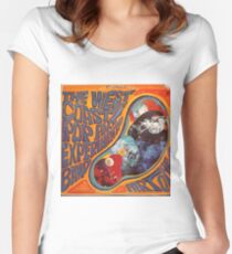 West Coast Pop Art Experimental Band, Acid Rock Women's Fitted Scoop T-Shirt