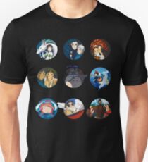 Studio ghibli movies (no filter) Unisex T-Shirt