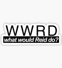 What Would Reid Do? Sticker