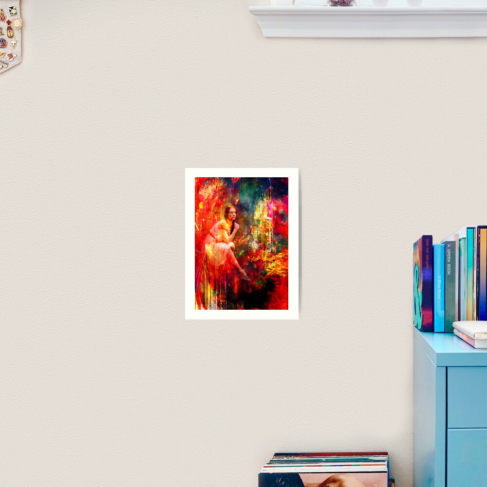Anti Here Art Print