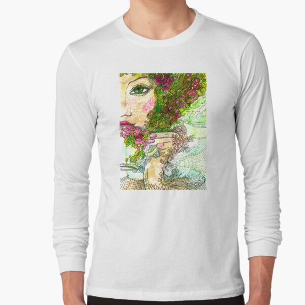 Morning Coffee Long Sleeve T-Shirt