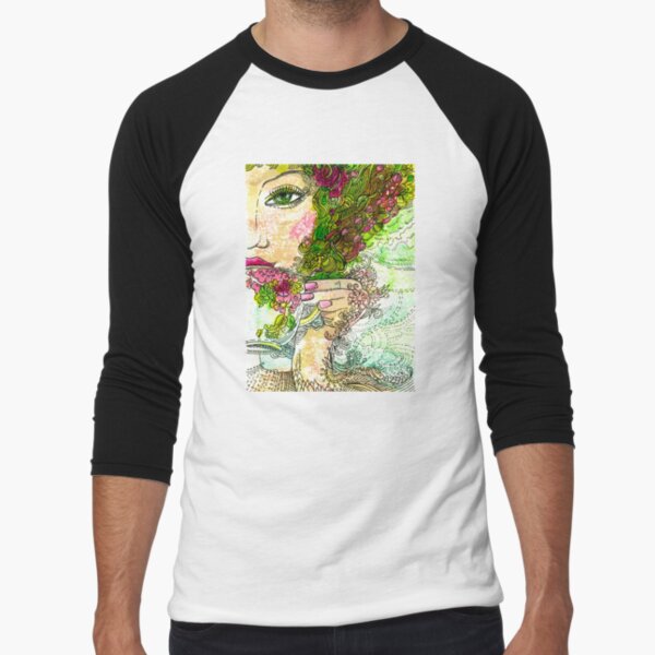 Morning Coffee Baseball ¾ Sleeve T-Shirt