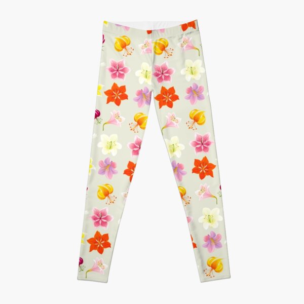 Colorful Lilies Leggings