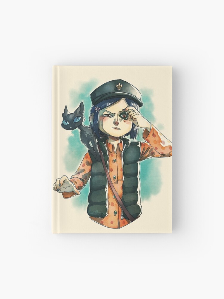 Coraline Jones Hardcover Journal By Epiphanypaige Redbubble