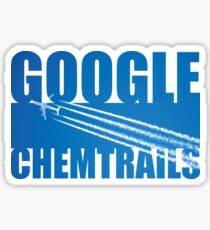 Pegatina Google Chemtrails