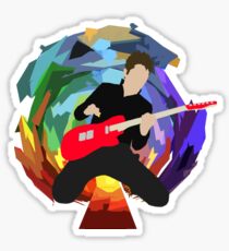 Matt Bellamy of Muse (smaller) Sticker