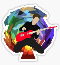Matt Bellamy of Muse (bigger) Sticker