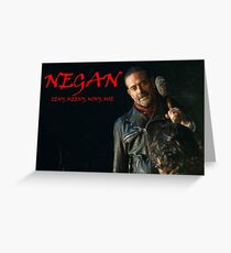 the walking dead Greeting Card