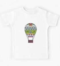 Air balloon colorful Kids Tee