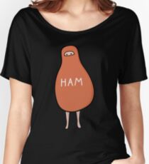 Ham : To Kill A Mockingbird Literally Scout Ham Halloween Costume Women's Relaxed Fit T-Shirt