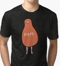 Ham : To Kill A Mockingbird Literally Scout Ham Halloween Costume Tri-blend T-Shirt