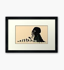Lovecraft Darvinian Framed Print