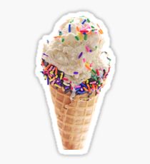ice cream cone Sticker