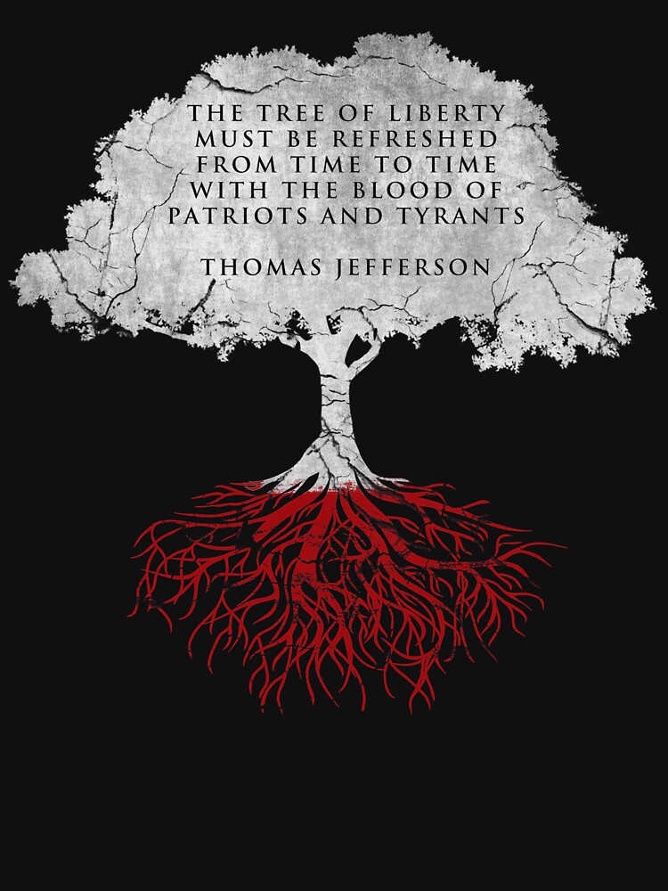 "Tree of Liberty" Tshirt by zingarostudios  Redbubble