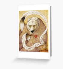 Healing Bear Greeting Card