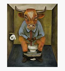 Bull Shitter Photographic Print