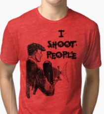 Vintage photographer Tri-blend T-Shirt