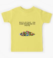 Building on Awesomeness Kids Tee