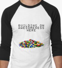 Building on Awesomeness Men's Baseball ¾ T-Shirt