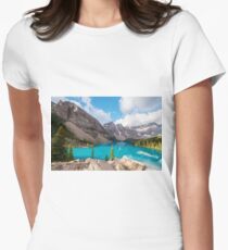 Moraine Lake Banff National Park Women's Fitted T-Shirt