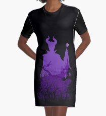 Mitternacht Maleficent T-Shirt Kleid