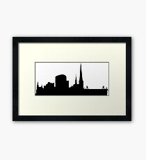 Dortmund skyline Framed Print