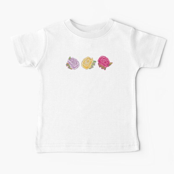 Decorative Roses Baby T-Shirt