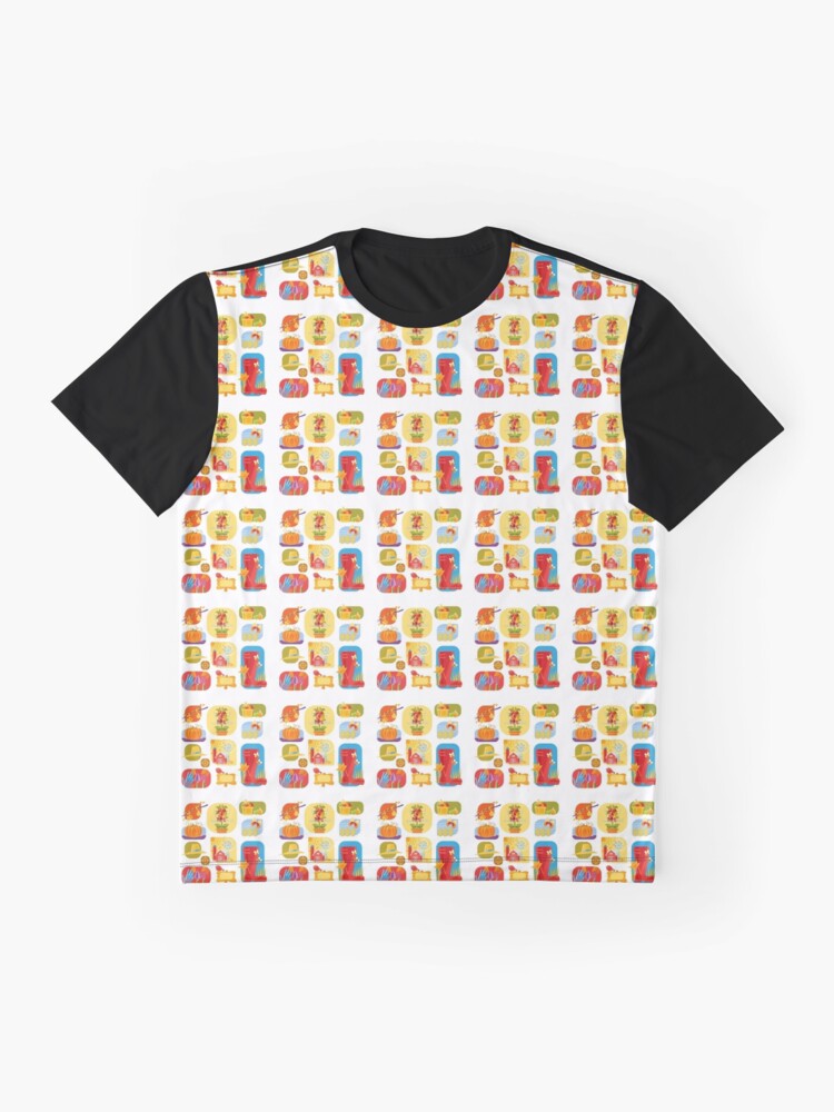 Alternate view of Autumn Farm Graphic T-Shirt