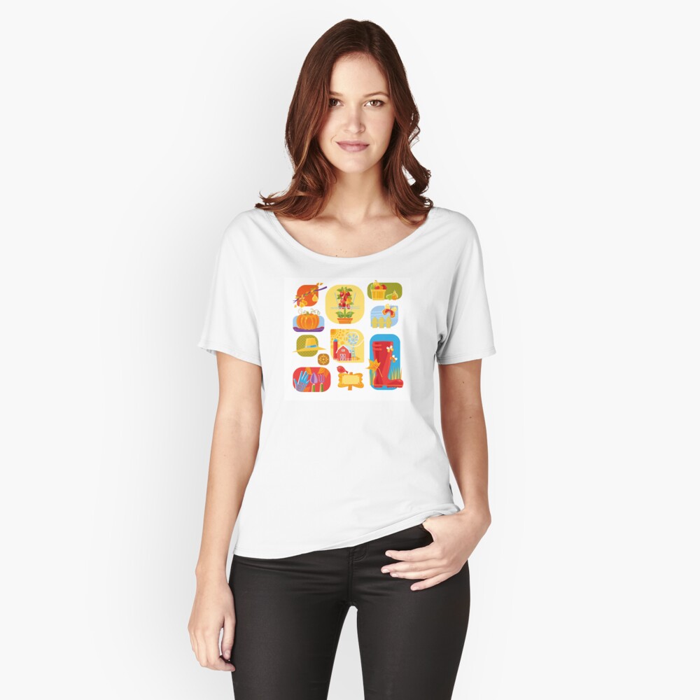 Autumn Farm Relaxed Fit T-Shirt